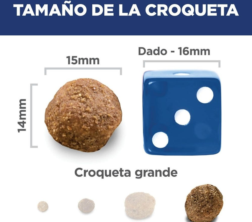 Hill's Science Diet Large Breed comida para perros de razas grandes 33 Lb (15Kg)