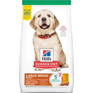 Hill's Science Diet puppy comida para perro cachorro razas grandes