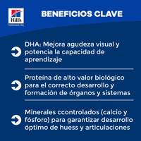 Hill's Science Diet puppy comida para perro cachorro razas grandes