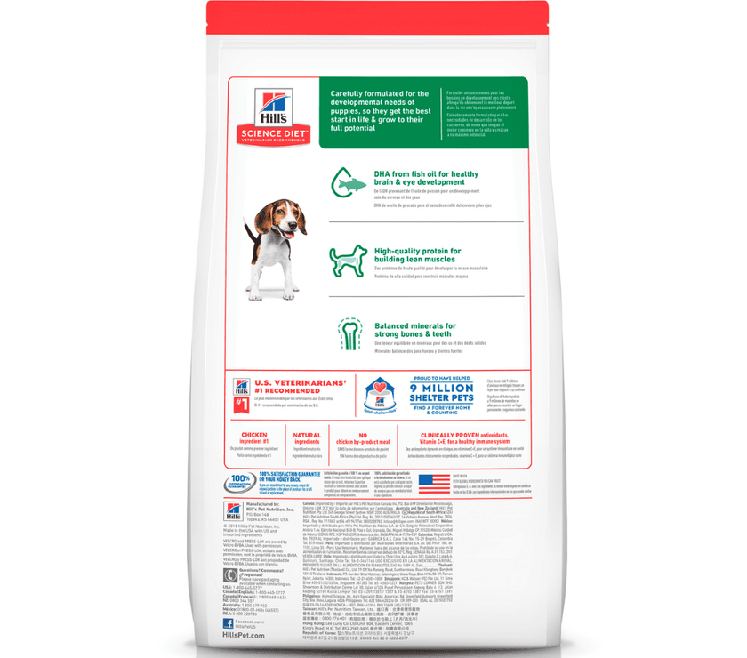 Hill's Science Diet Puppy comida para perro cachorro sabor pollo