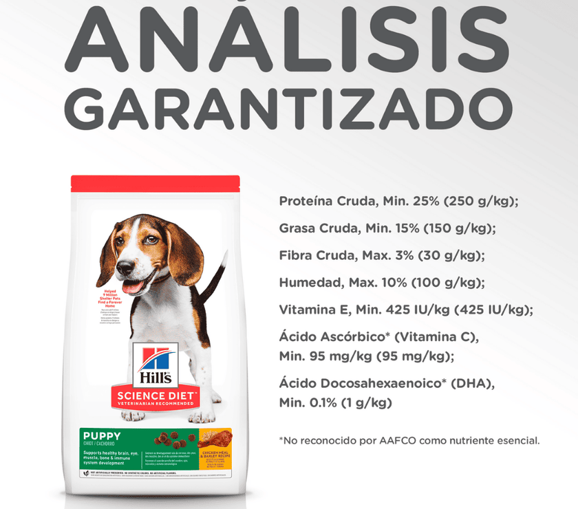Hill's Science Diet Puppy comida para perro cachorro sabor pollo