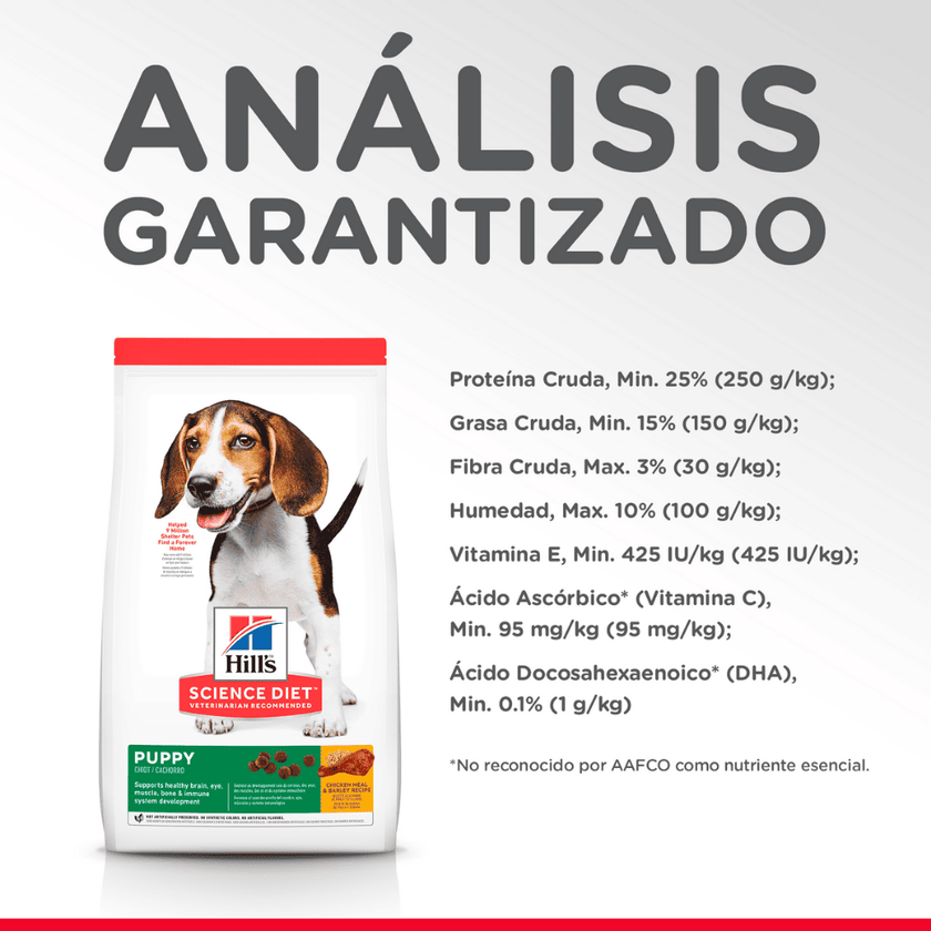 Hill's Science Diet Puppy comida para perro cachorro sabor pollo