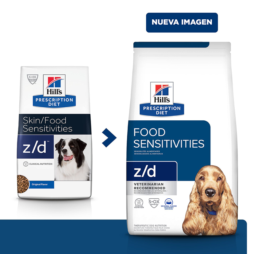 Comida para perro Hills Prescription Diet Sensibilidades alimentarias z/d