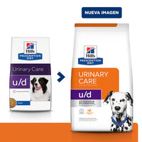 Comida para perro Hills Prescription  Urinary Care Urolitiasis u/d 8,5Lbs