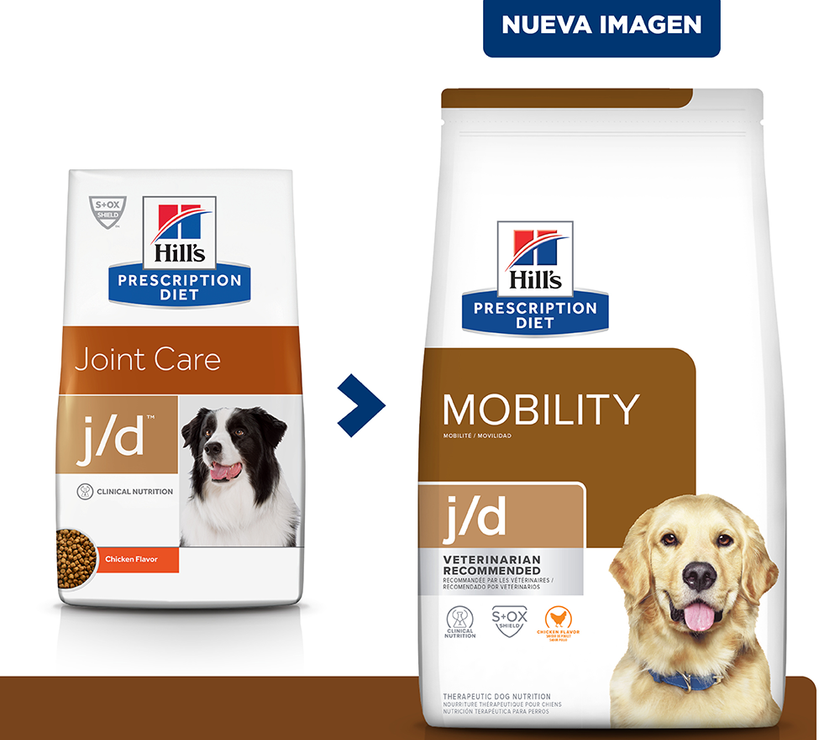 Comida para perro Hills Prescription Mobility j/d 8,5Lbs