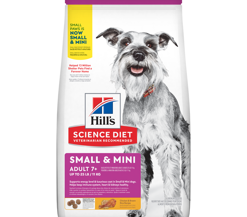 Comida para perro Hills 7+ Razas Miniatura 4.5 Lbs