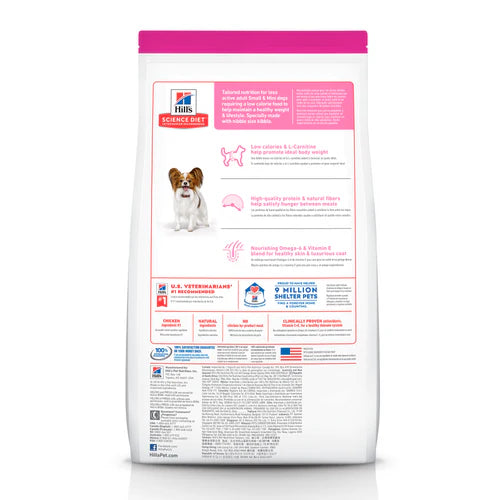 Comida para perro Hills Adulto Light Razas Miniatura 4,5Lb