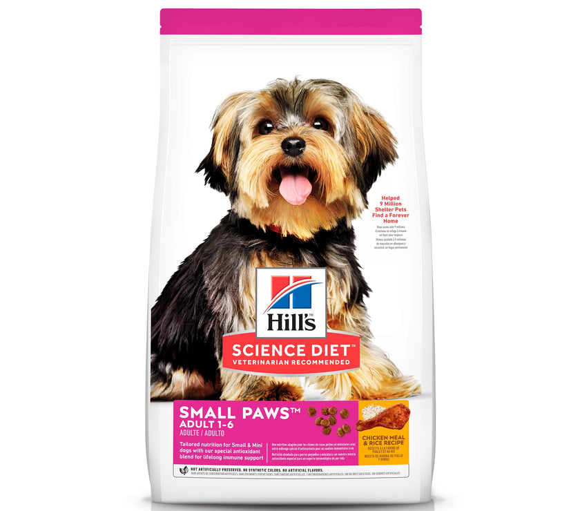 Comida para perros Hills Adulto Razas Miniatura  4,5 Lbs