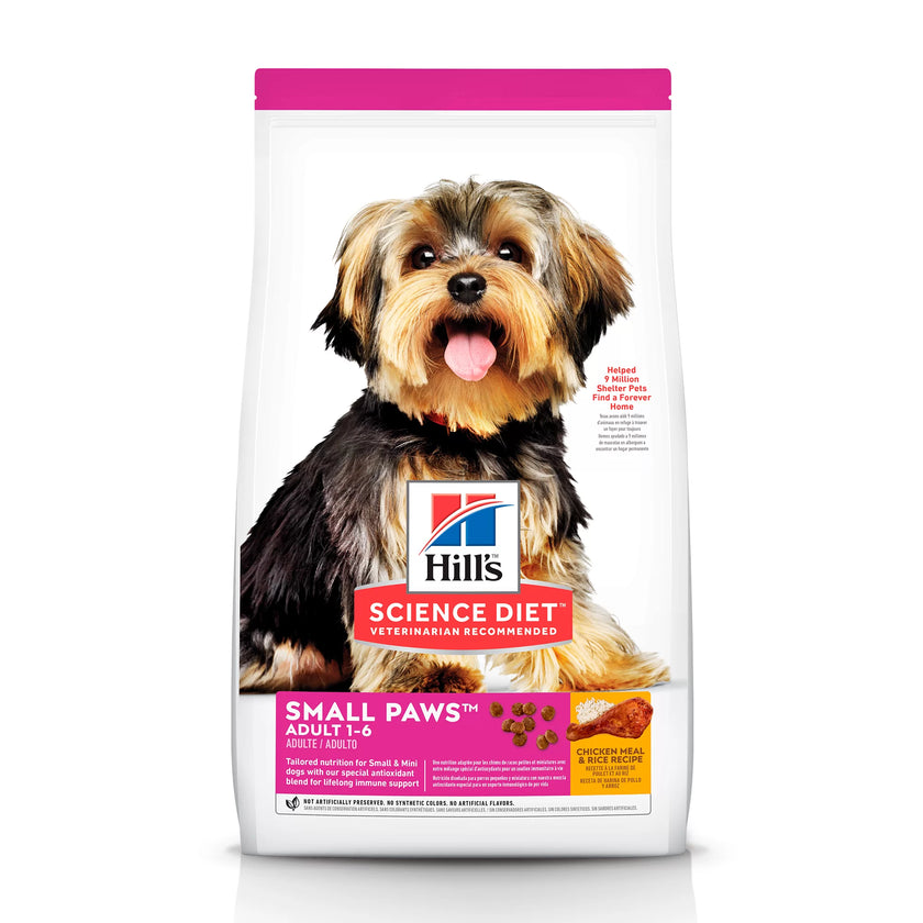 Comida para perros Hills Adulto Razas Miniatura  4,5 Lbs