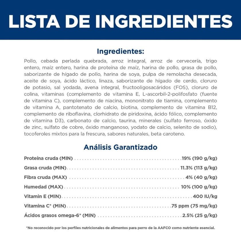 Hill's Science Diet Small Bites comida para perro adulto raza pequeña 15 Lb (6,8Kg)