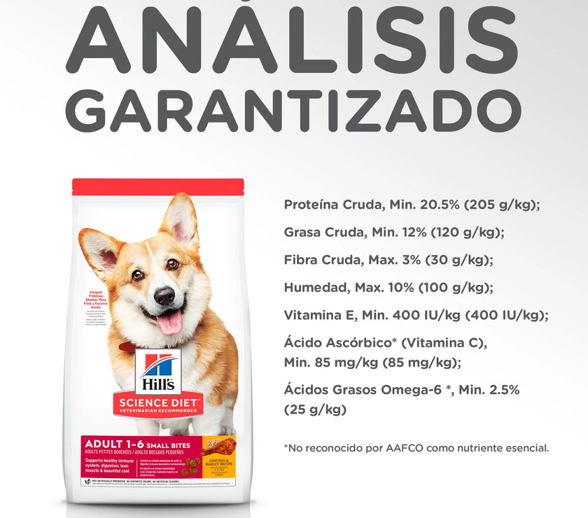 Comida Perro Hills Razas Pequeñas SB- 5Lbs