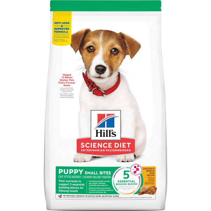 Hill's Science Diet comida para perro cachorro raza pequeña 12,5 Lb (5,6Kg)