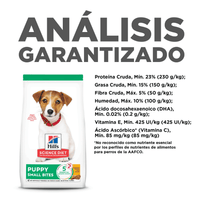 Hill's Science Diet comida para perro cachorro raza pequeña 12,5 Lb (5,6Kg)