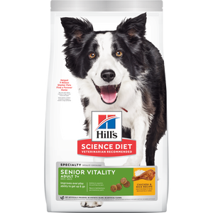Comida para perro Hills Senior Vitality Adulto 7+ 12,5 Lbs