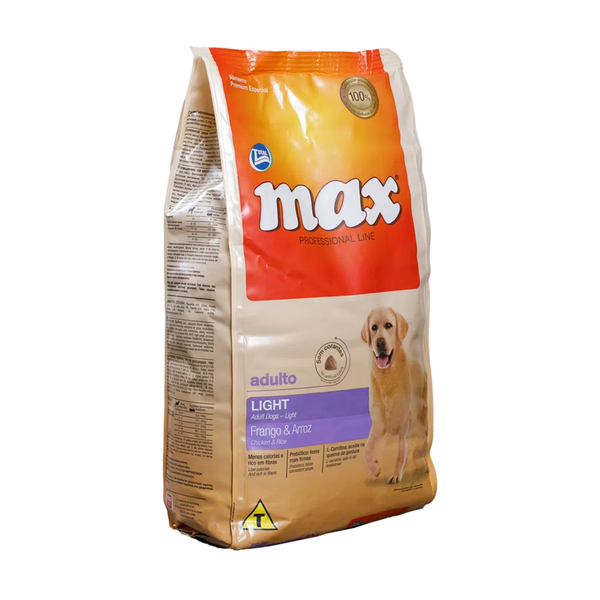 Comida para perro Max Adulto Light Pollo y Arroz