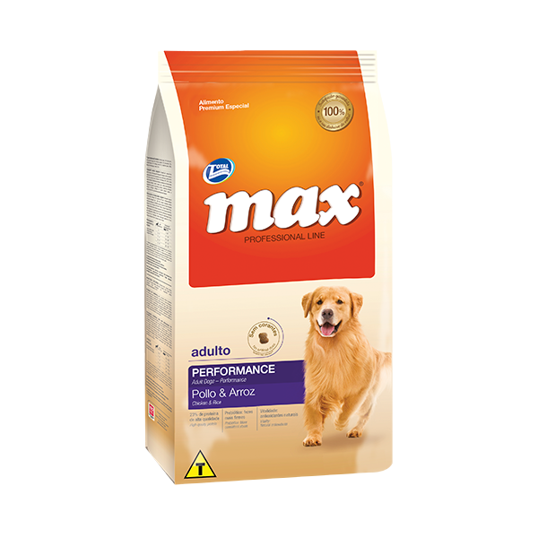 Comida para perro Max Adulto Performance Pollo