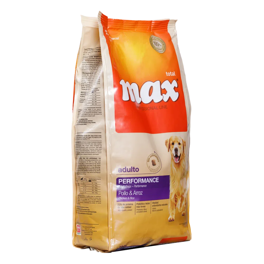 Promoción Comida para perro Max Performance Adulto Pollo 22Kg