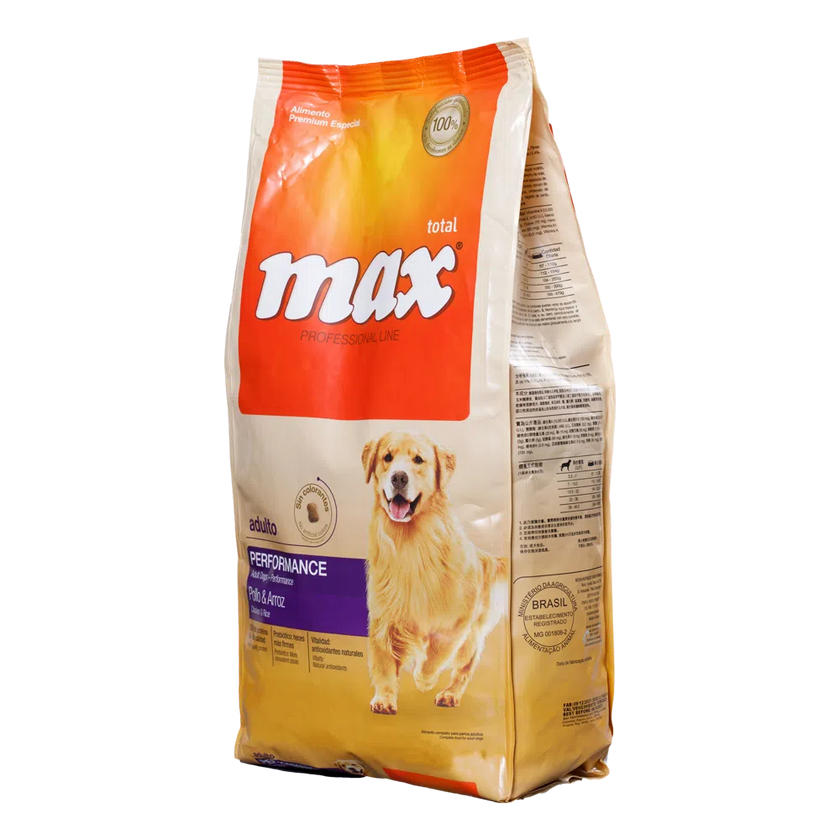 Promoción Comida para perro Max Performance Adulto Pollo 22Kg