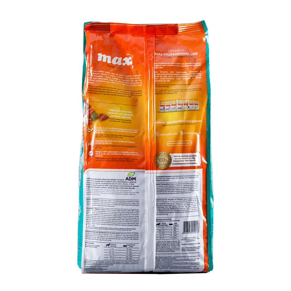 Comida para perro Max Razas Pequeñas Buffet Carne 2Kg