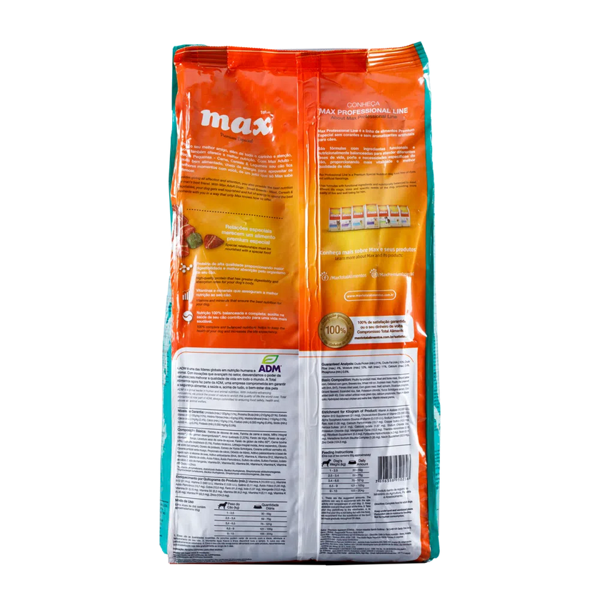 Comida para perro Max Razas Pequeñas Buffet Carne 2Kg