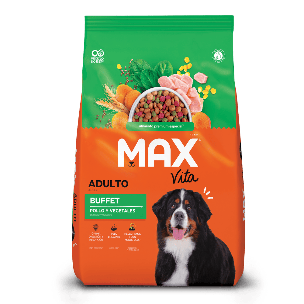 Comida Para Perro Max Vita Buffet Adulto Pollo 8kg