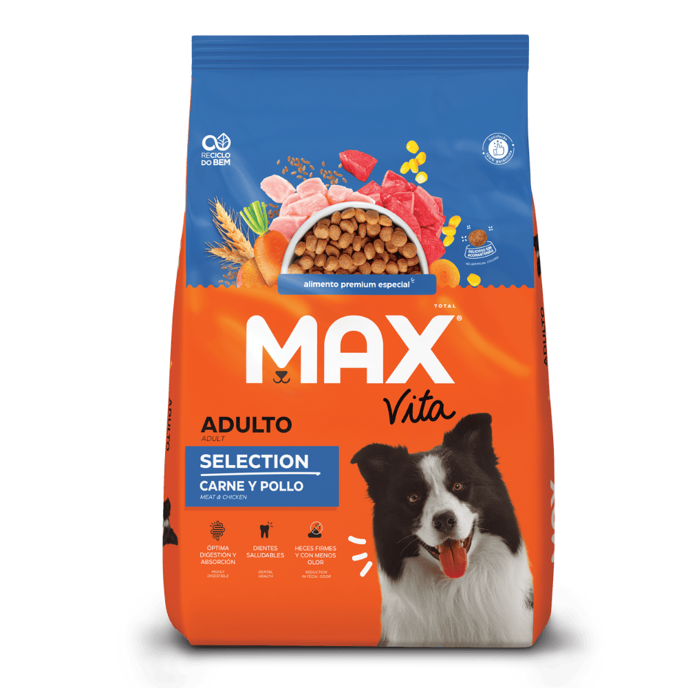Comida Para Perro Max Vita Adulto Selection Carne y Pollo