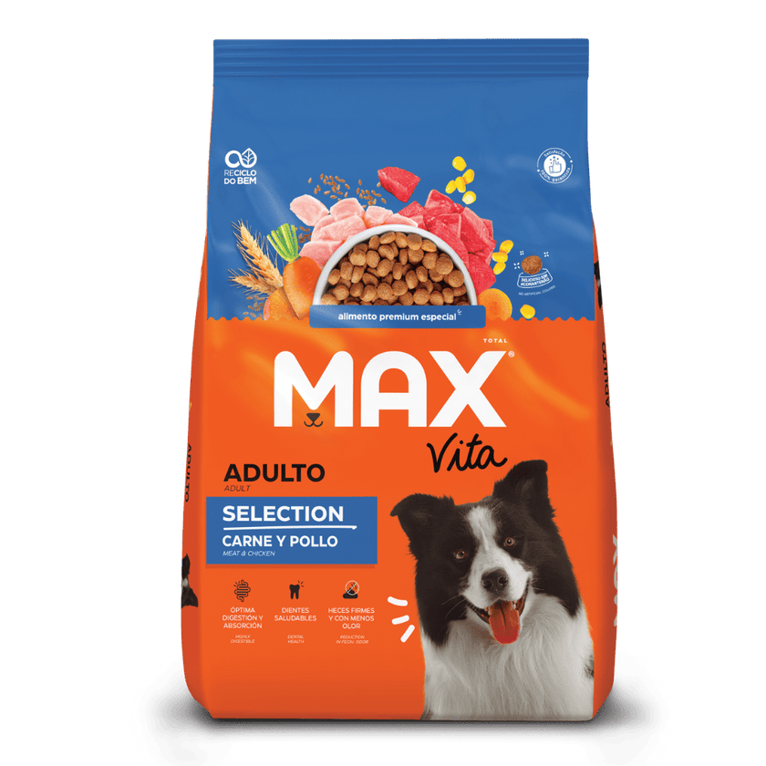 Comida Para Perro Max Vita Adulto Selection Carne y Pollo