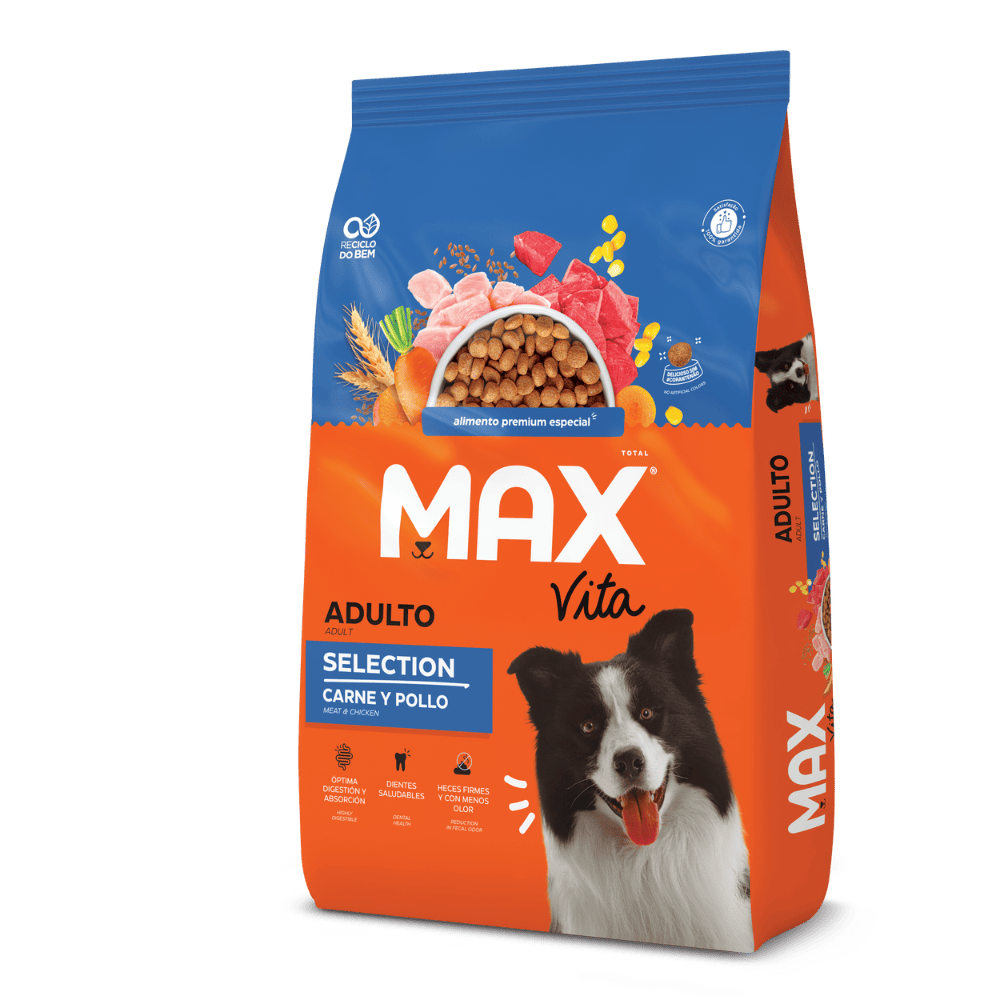 Comida Para Perro Max Vita Adulto Selection Carne y Pollo