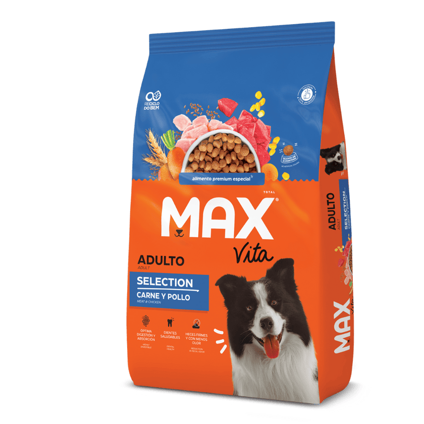 Comida Para Perro Max Vita Adulto Selection Carne y Pollo
