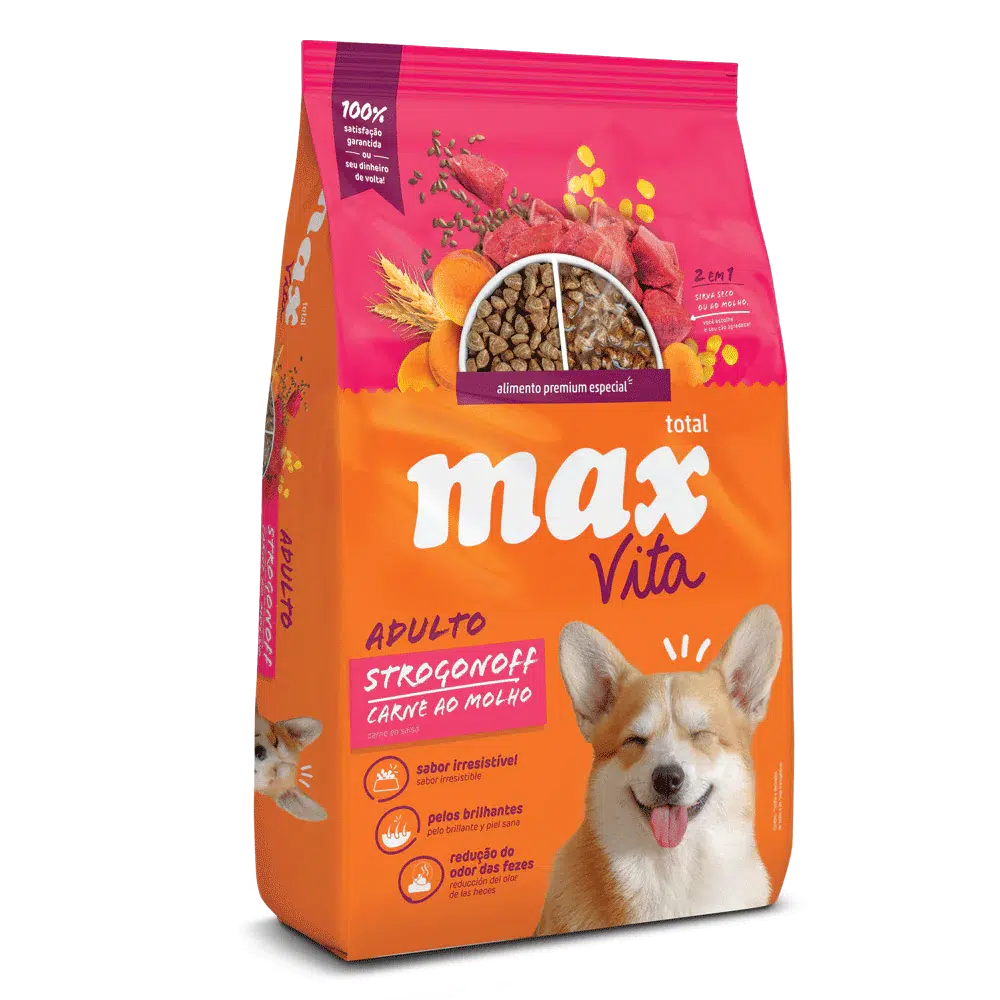 C Max Vita Ad Strogonoff Carne A Omolho X 10,1 Kg