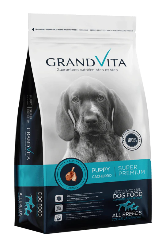 Comida Para Perro Grand Vita Cachorro Cordero