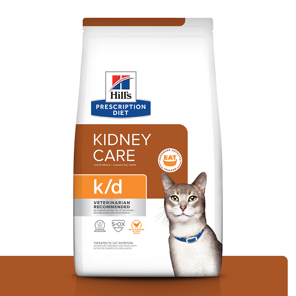 Comida para gato Hills bienestar Renal k/d 4Lbs