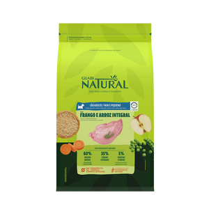 Comida para perro Guabi Natural Senior Raza Pequeña Pollo y Arroz 2,5 Kg