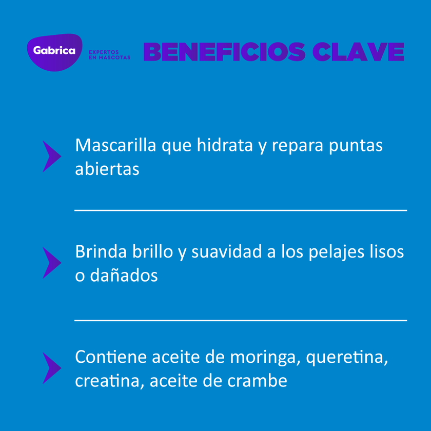 Crema para peinar para mascotas Hydra Intense Repair 480ml