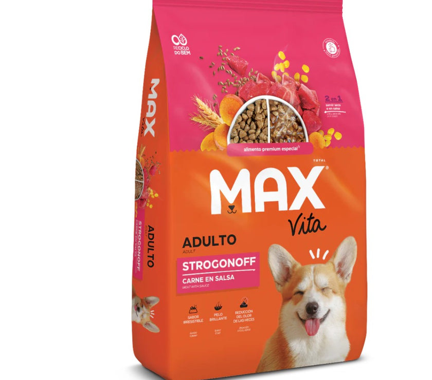 Comida Para Perro Max Vita Adulto Strogonoff