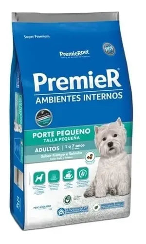 Alimento para Perro Adulto Senior Razas pequeñas PREMIER 2,5KG - AMBIENTES INTERNOS
