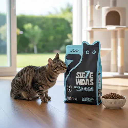 7 Vidas Alimento seco para Gatos Adultos – Sabores del mar