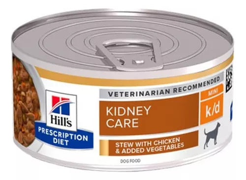 Comida para perro Hills Kidney Care Mini K/D Pollo-vegetales 5.5 oz