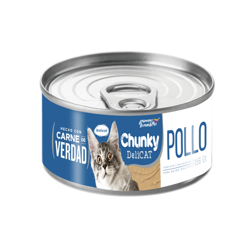 Delicat Salmon  Pollo Pote x 156 Grs