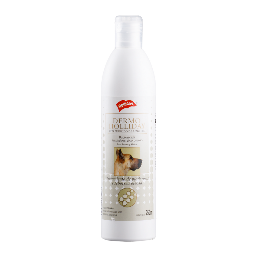 Shampoo Antiséptico Dermoholliday Perros y Gatos 250 Ml