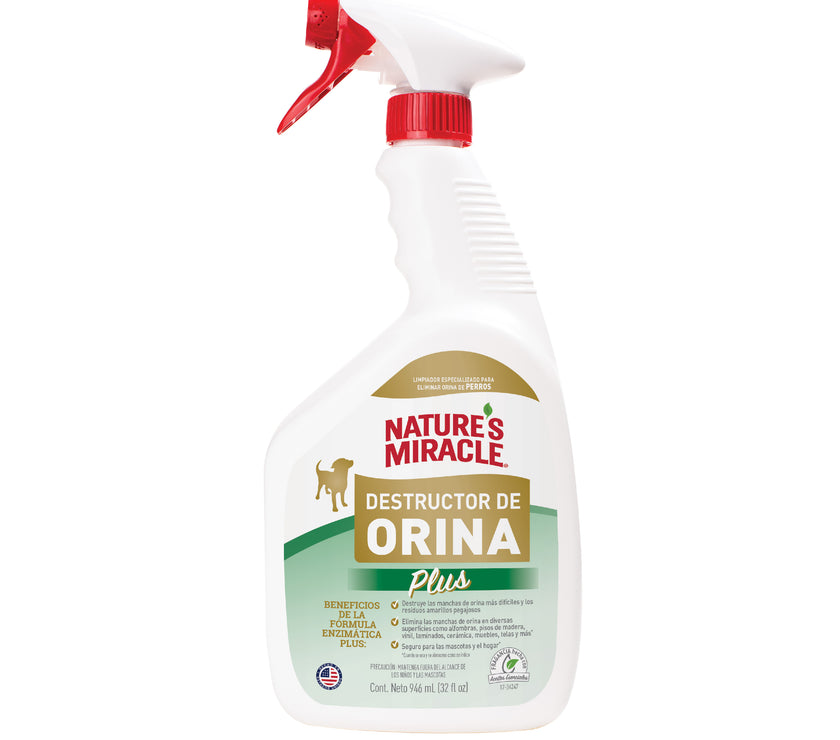Espuma destructora de orina perro Nature Miracle 32oz
