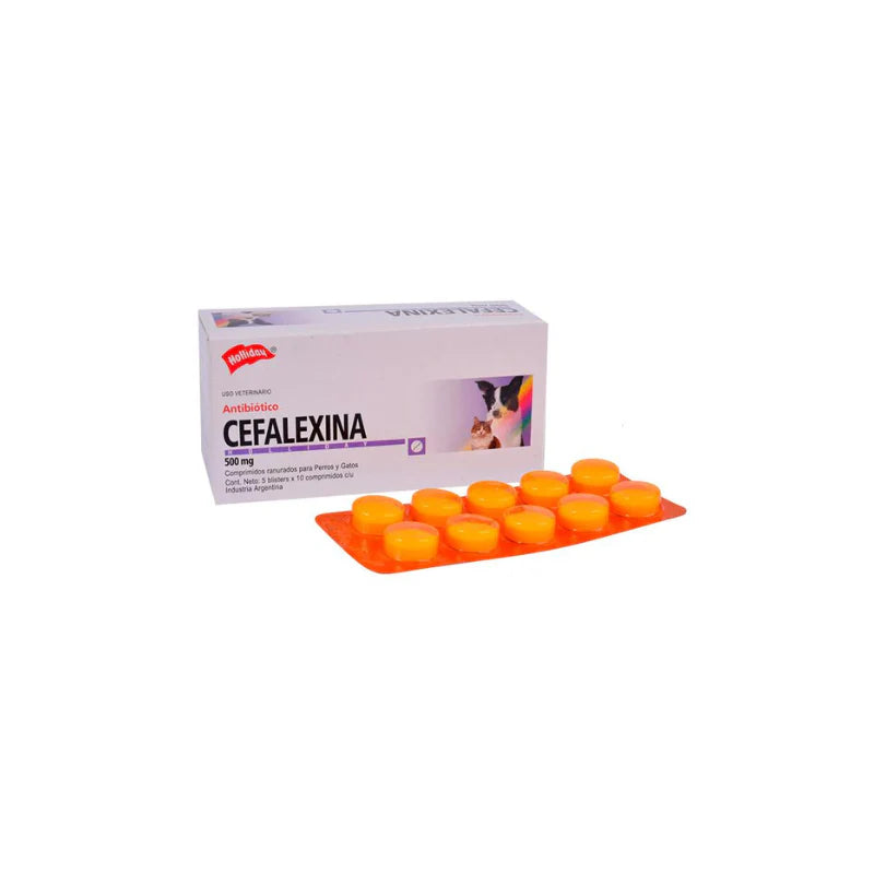 Cefalexina Holliday 500Mg Blister X 10Tabl