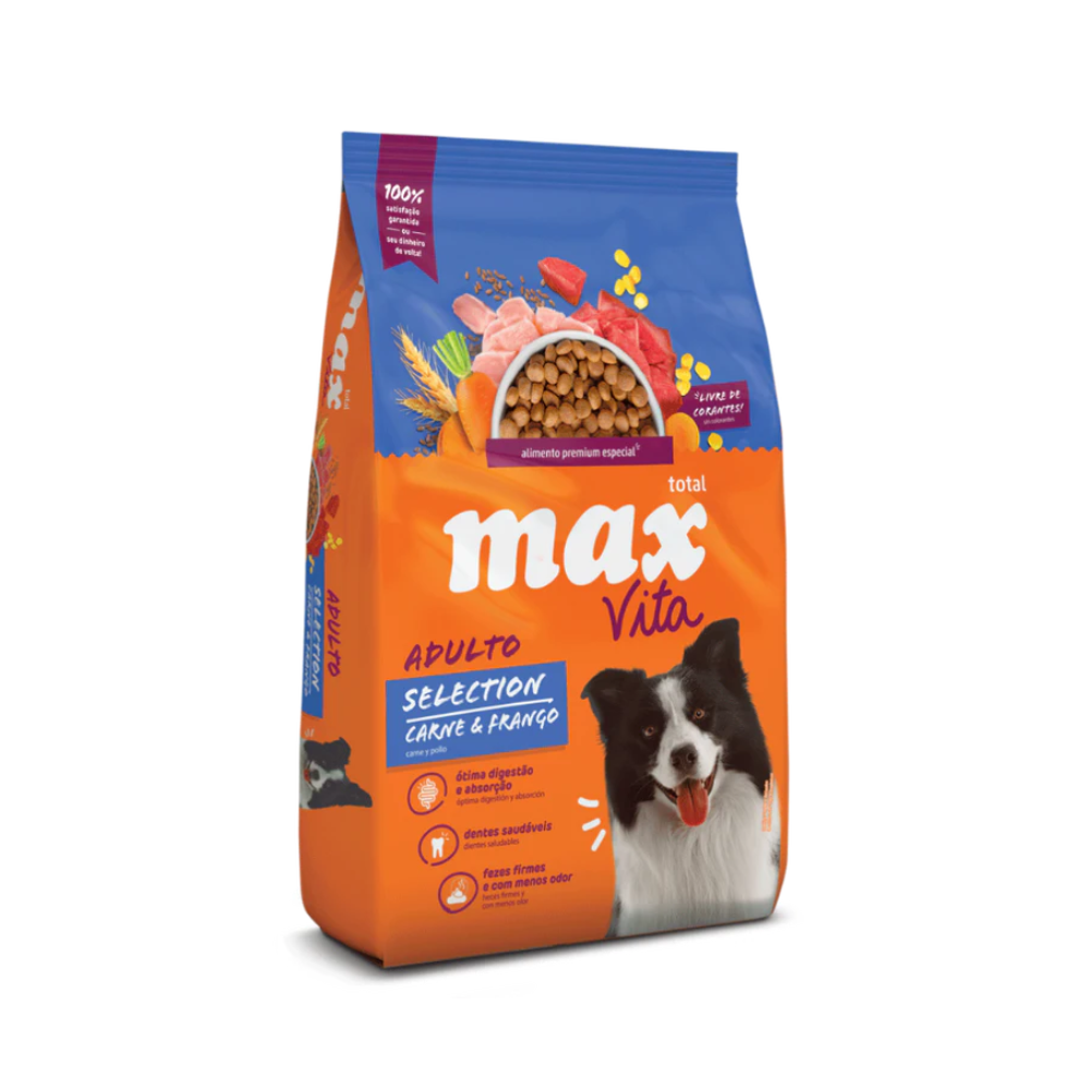 C Max Vita Adulto Selection Carne y Frango - 18 Kg