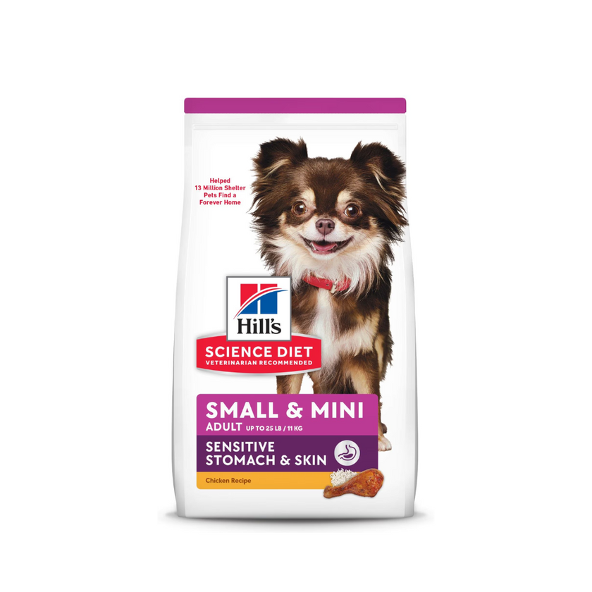 C Ad Sensitive Stomach & Skin Small & Mini 15 Lb