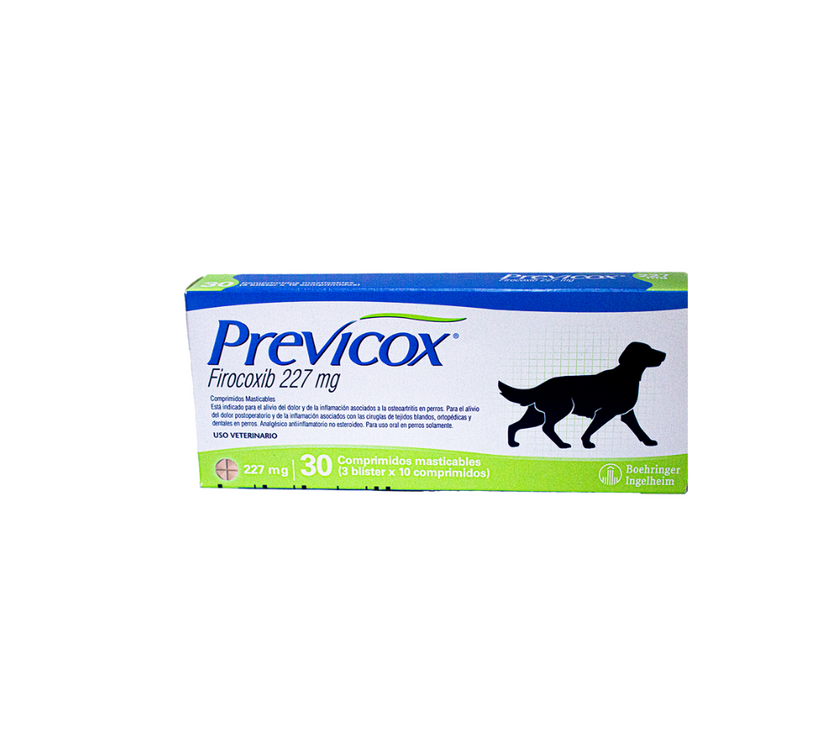 Previcox Dog L Chwta 30/227 Mg Latam Blister x 10Tab