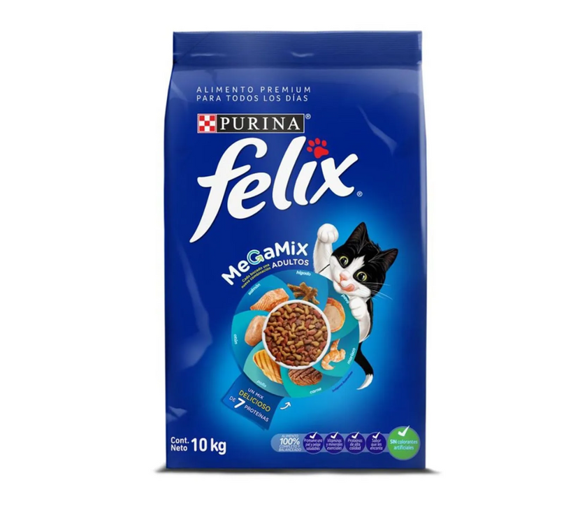 Felix Gatito Megamix 10 Kg