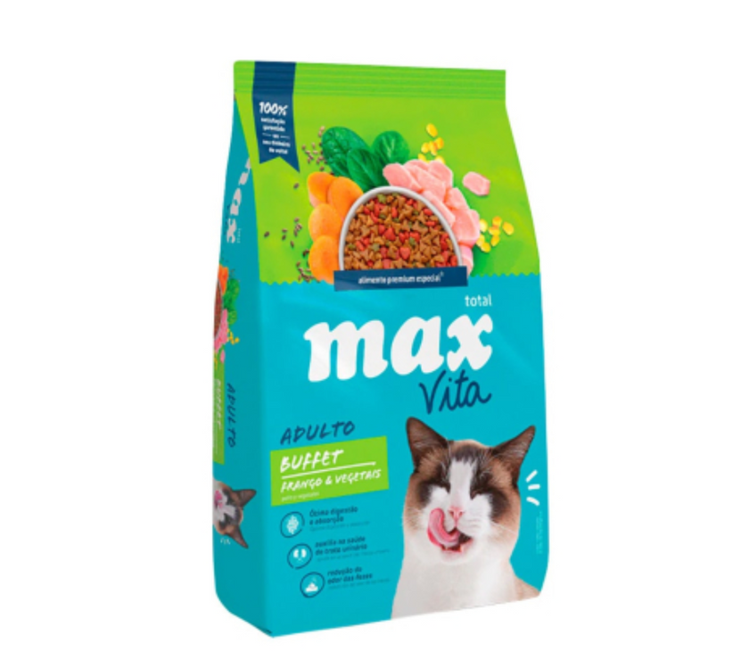 F Max Vita Gato Ad Buffet Frango y Vegetais x 1 Kg