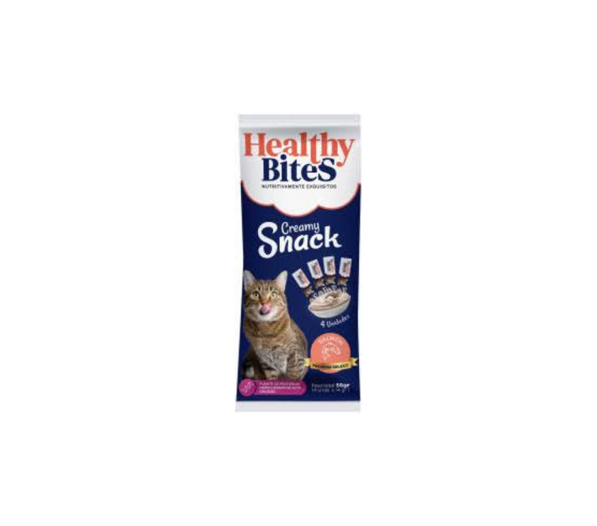 Healthy Bites Cream Gato Salmon - 56 GR