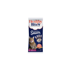 Snack Cremoso para Gato Healthy Bites sabor Salmón 56 gr sobre por 4 unidades