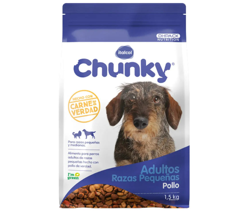 Chunky Adulto Razas Pequeñas - 1.5 Kg